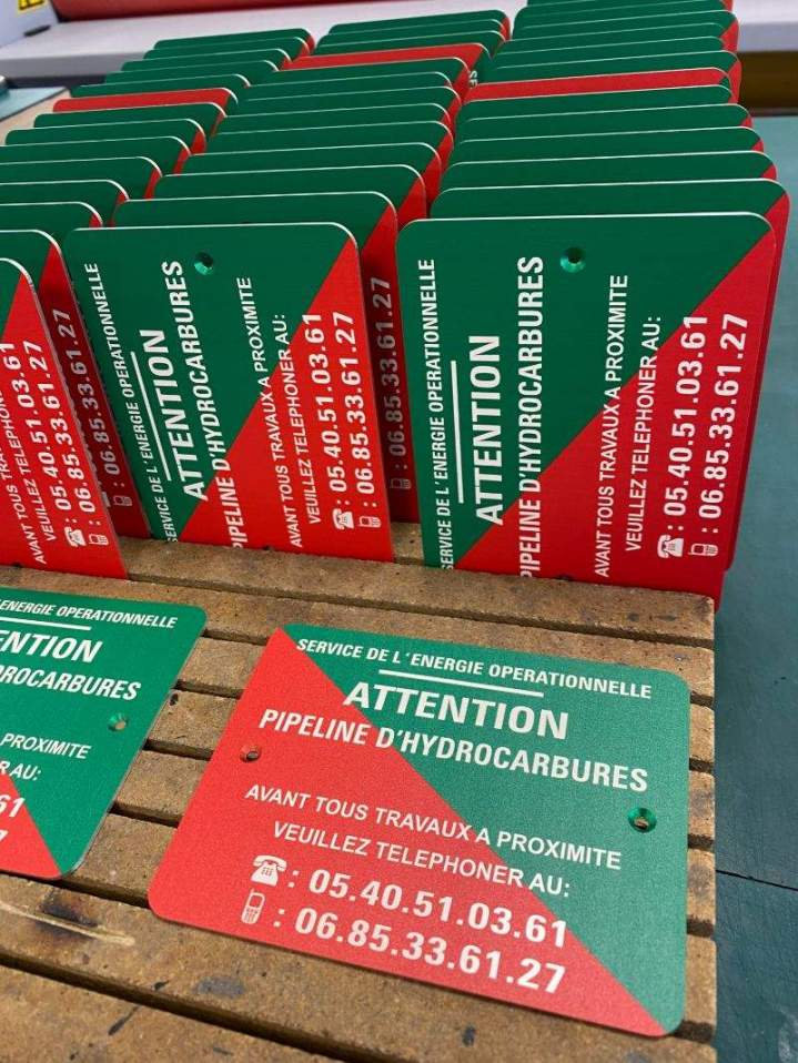 Réalisation de signalétique Croissy-Beaubourg